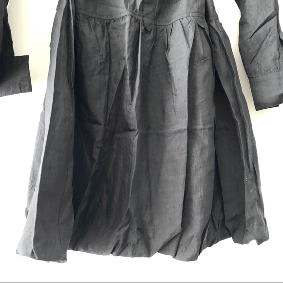 Outfitters Black Long Sleeve Dress Crystal Buttons - Picture 7 of 10